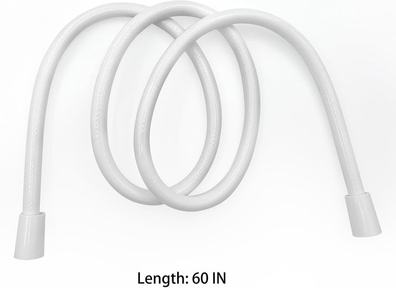 DSRTLP Replacement Shower Hose for RV Camper 6in Flexible & Kink-Free Heavy Duty PVC Lead-Free White - Image 4